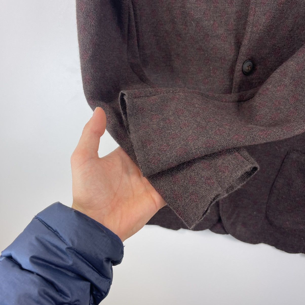 Lardini Burgundy blazer Size US M / EU 48-50 / 2 - 5 Thumbnail