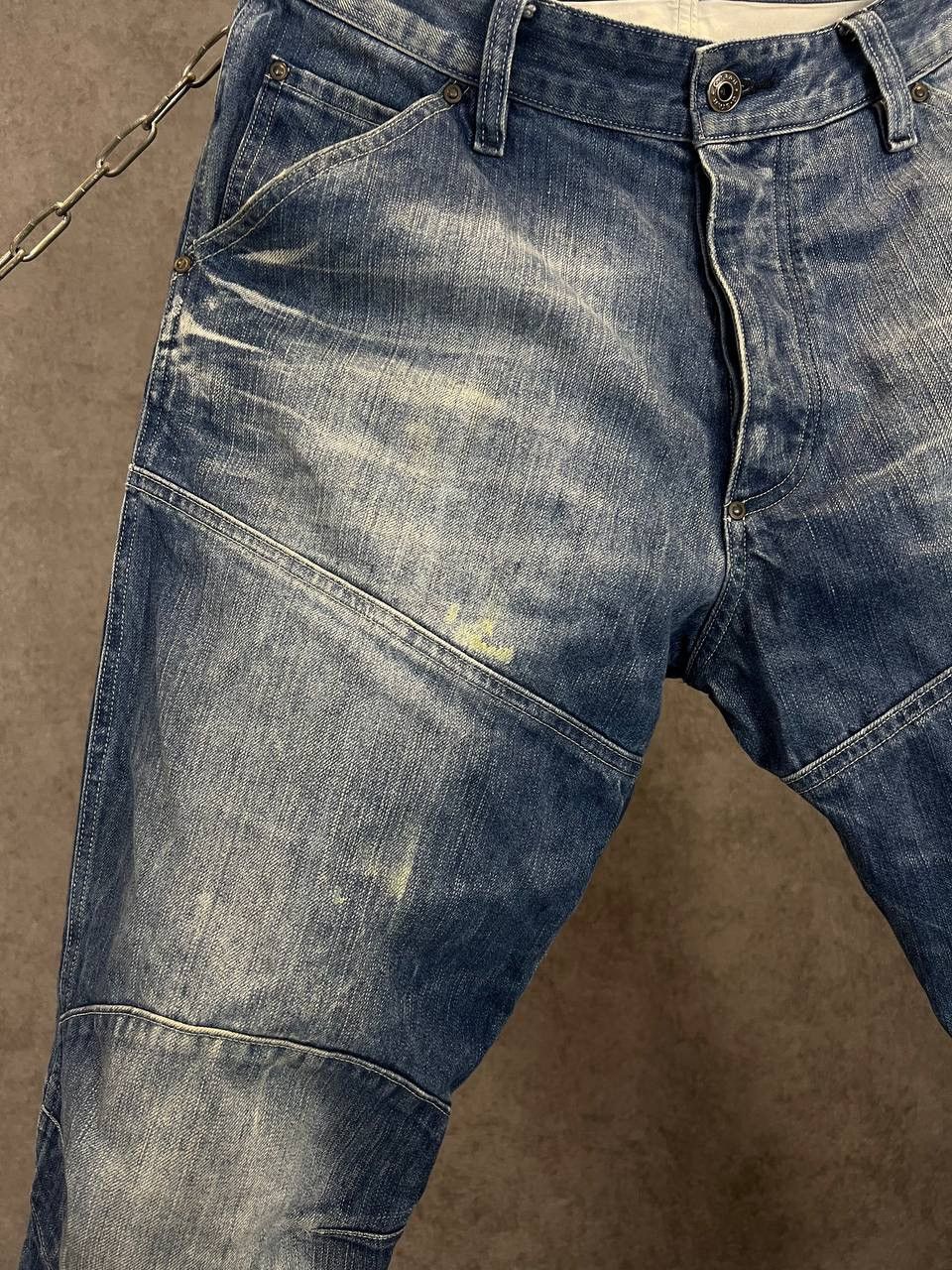 G-Star G Star Raw biker jeans Size US 32 / EU 48 - 11 Thumbnail