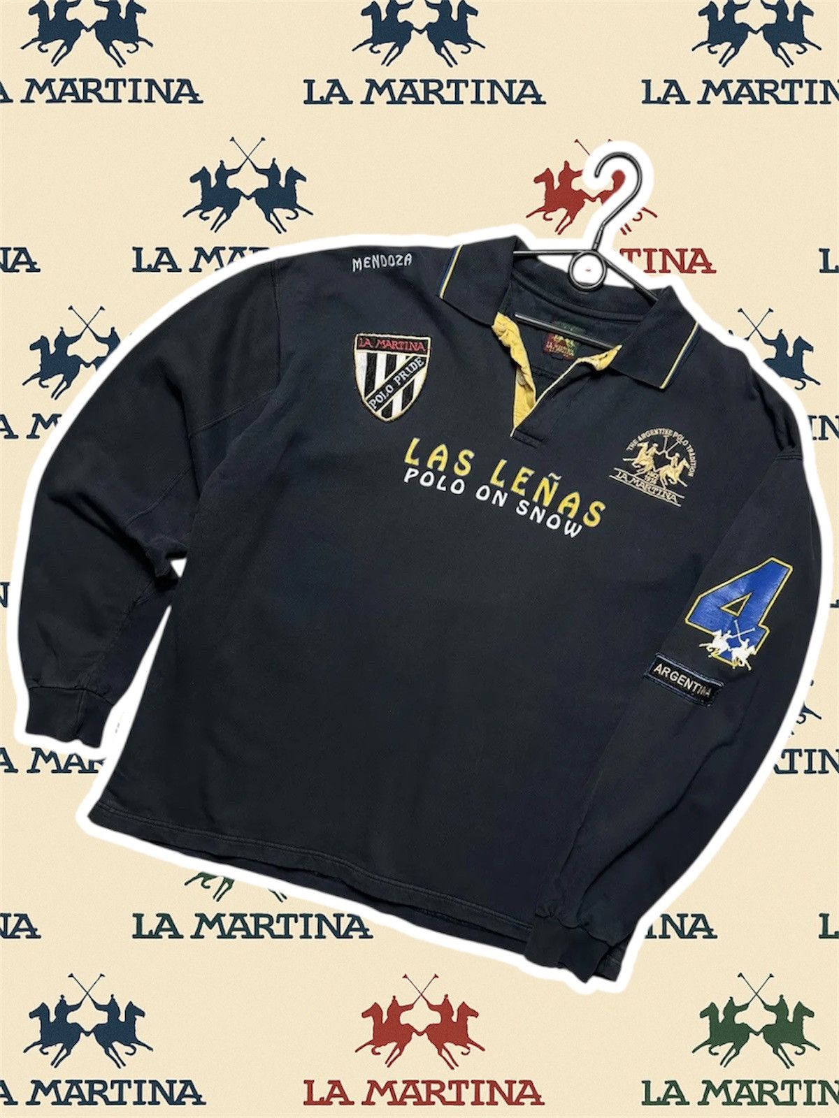 La Martina Vintage La Martina rugby jersey Argentina size M jersey Size US M / EU 48-50 / 2 - 1 Thumbnail