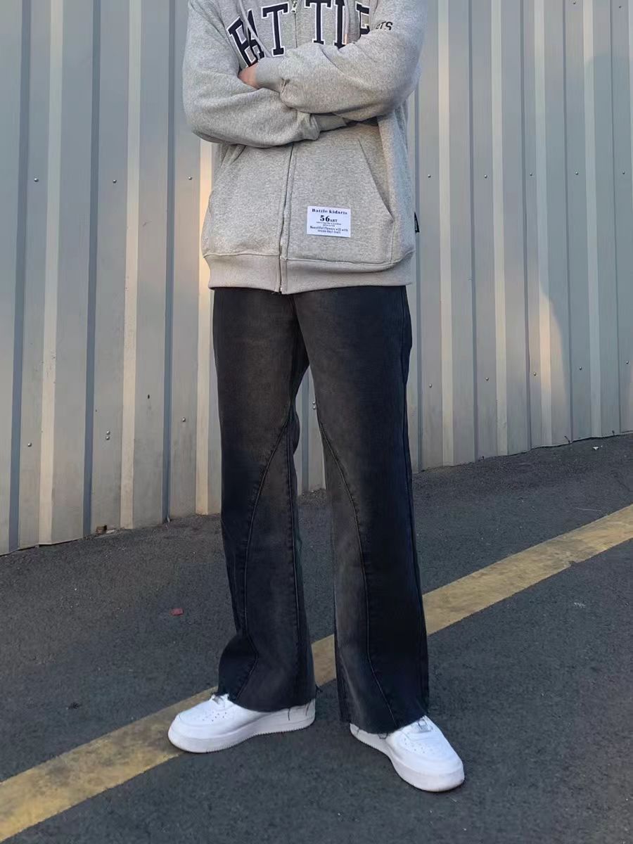 Japanese Brand × Jean Vintage washed gradient slightly flared jeans Size US 32 / EU 48 - 1 Thumbnail
