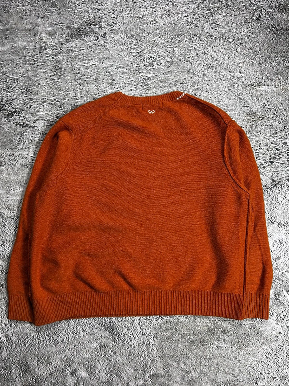 Anya Hindmarch × Uniqlo Anya Hindmarch Uniqlo Sweater Orange Size XL / US 12-14 / IT 48-50 - 5 Thumbnail