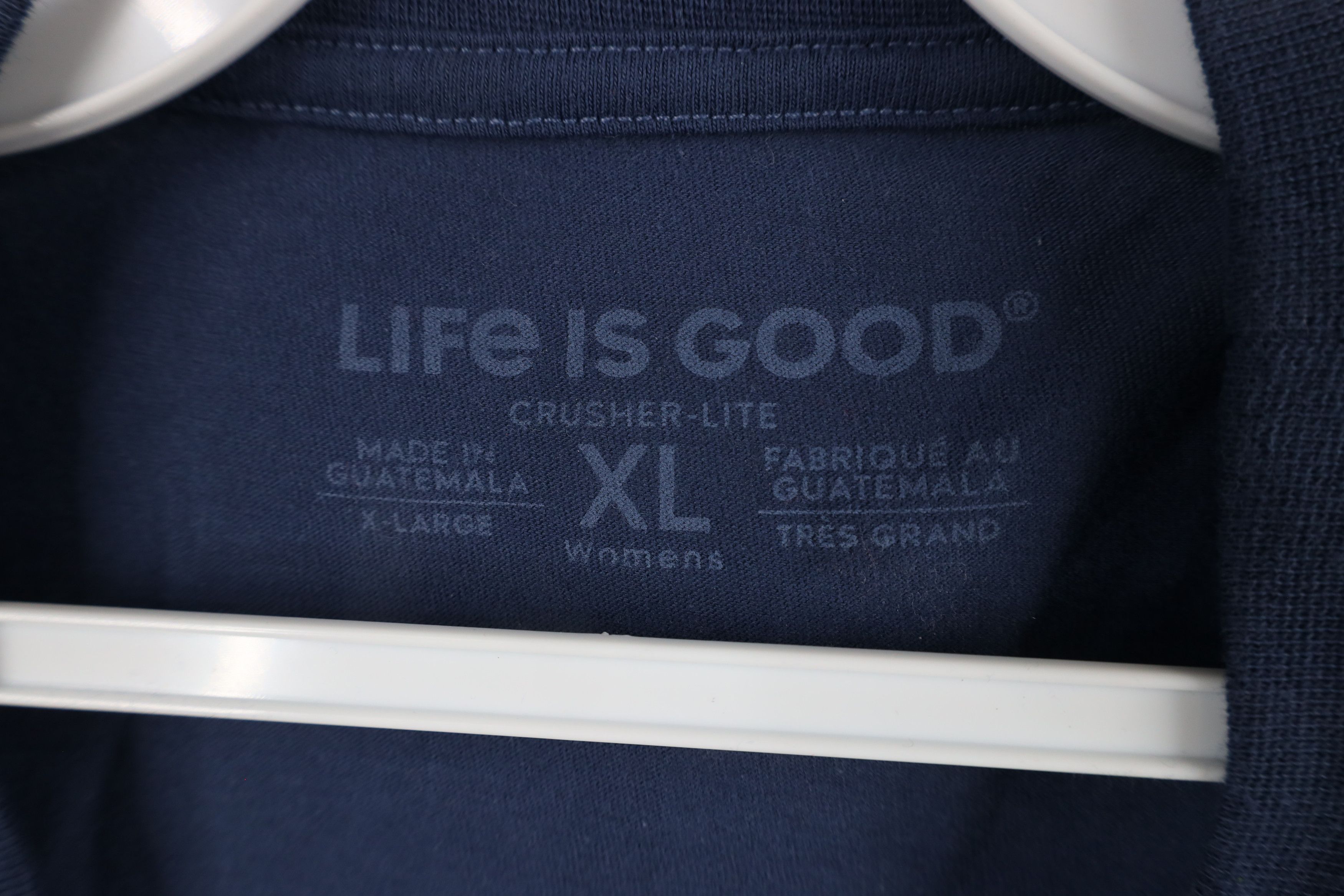 Life is Good × Vintage New Life Is Good Spell Out Sea Turtle Beach T-Shirt Blue Size XL / US 12-14 / IT 48-50 - 9 Thumbnail