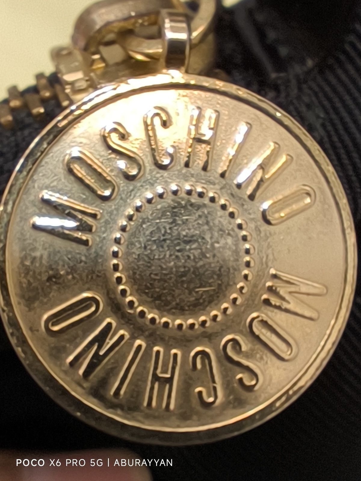 Moschino Moschino Navy Blue Backpack Size ONE SIZE - 8 Thumbnail