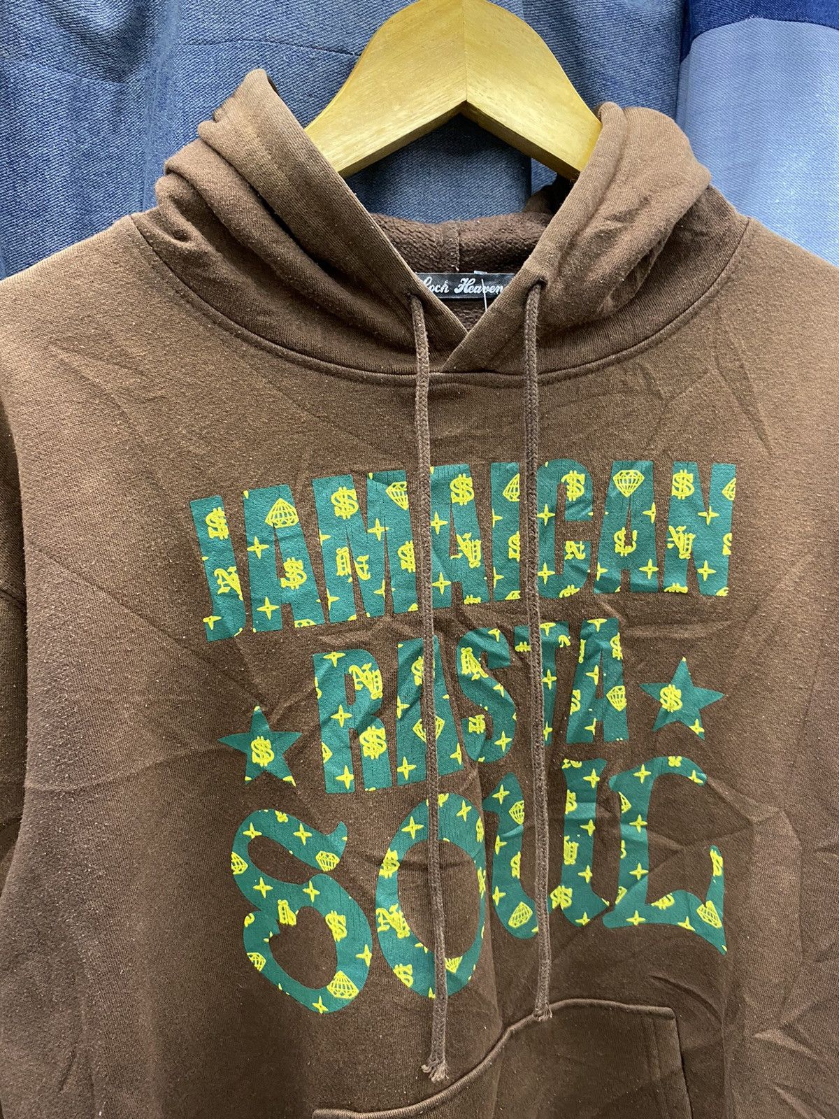 Hysteric Glamour × If Six Was Nine × Japanese Brand jamaican rasta soul brown hoodie japan brand Size US L / EU 52-54 / 3 - 3 Thumbnail