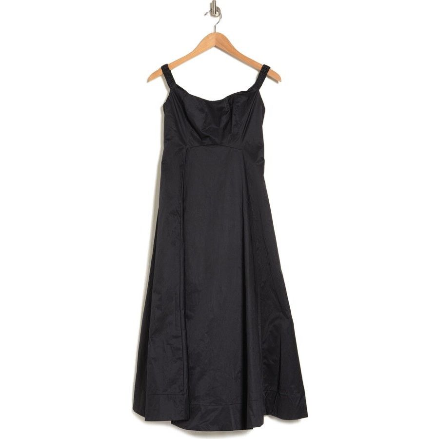 Free People New Free People Alinda Dress $228 SIZE 0 Black Midi Size XS / US 0-2 / IT 36-38 - 8 Thumbnail