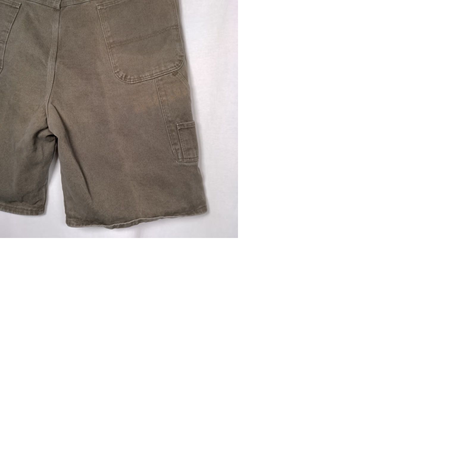 Wrangler VINTAGE Wrangler VF Jeanswear Carpenter Shorts Men's Regular 40 Army Green Denim 5-Pocket USA Size US 40 / EU 56 - 10 Thumbnail
