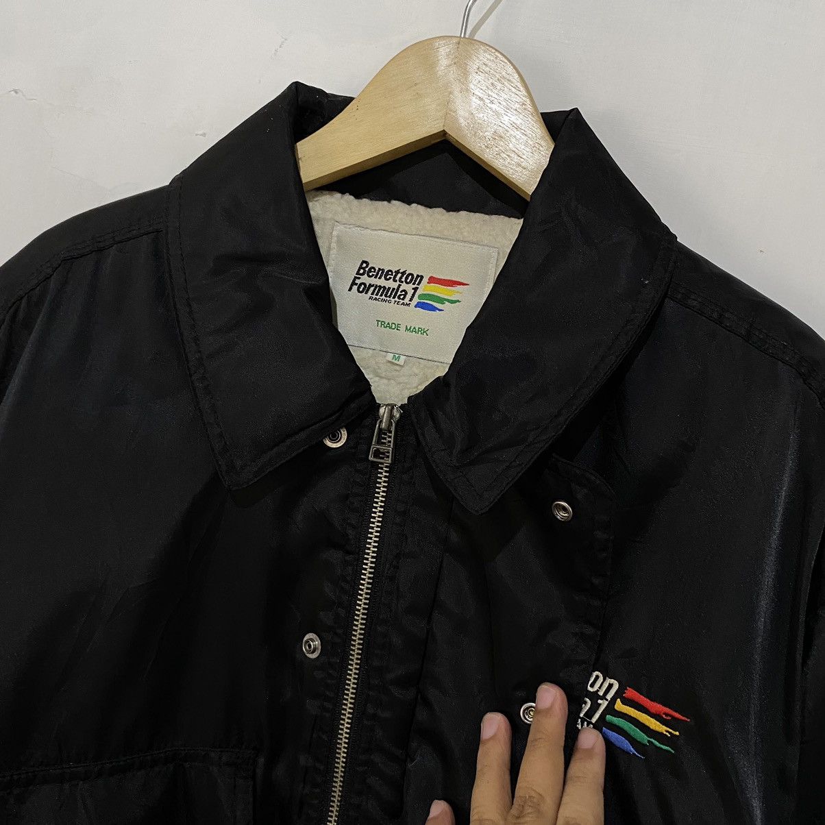 Benetton Benetton formula 1 racing team Size US M / EU 48-50 / 2 - 8 Thumbnail