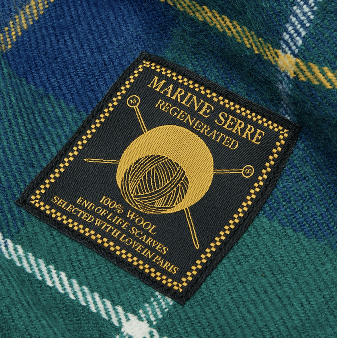 Marine Serre Marine Serre Clashing Tartans Bucket-scarf Hat Size ONE SIZE - 4 Thumbnail