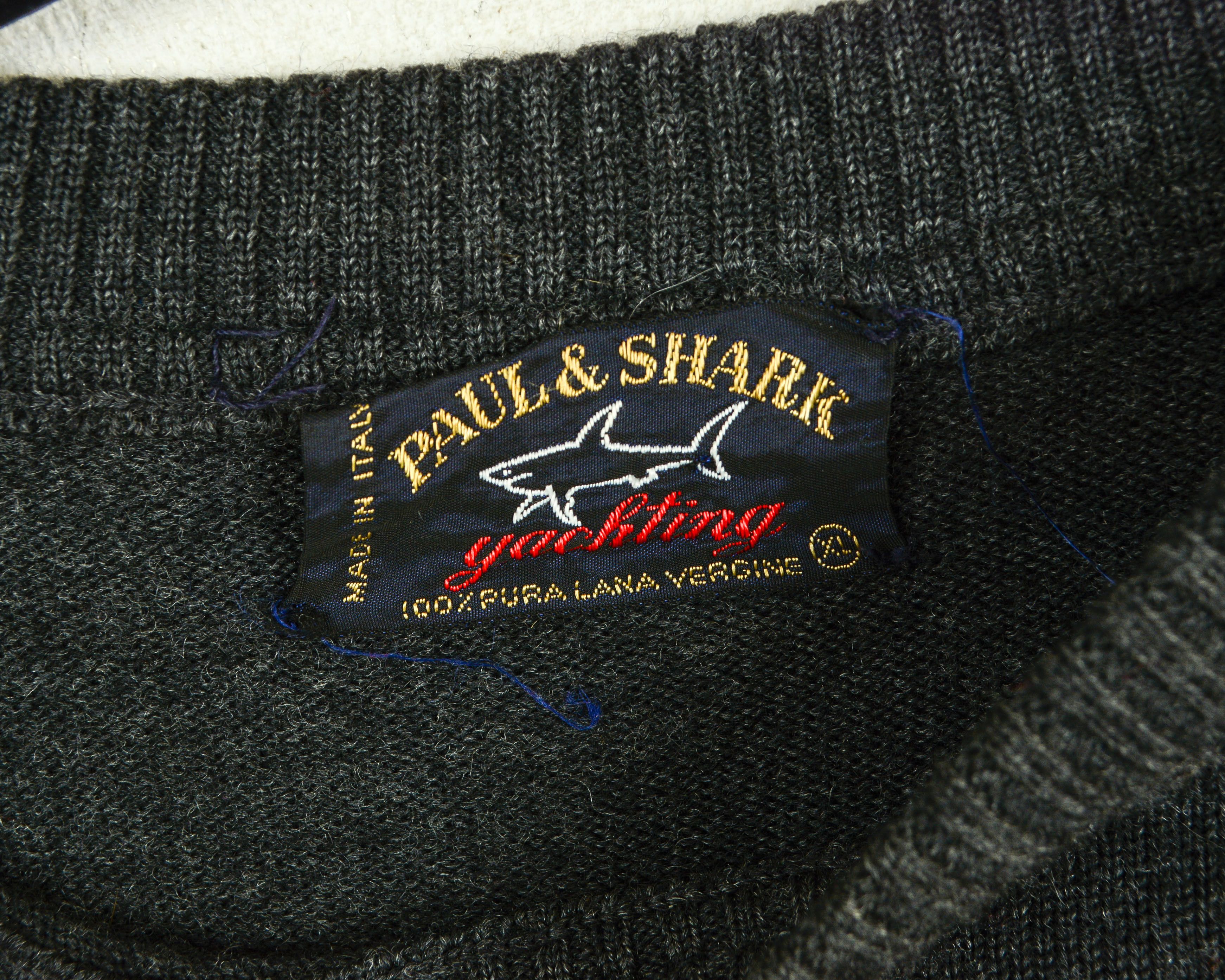 Paul & Shark Yachting New Wool Pullover Sweater Jumper Crewneck Knit Size US XL / EU 56 / 4 - 9 Thumbnail