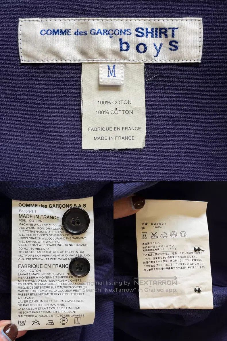 Comme des Garcons Comme des Garcons Printed staff uniform trench coat Size M / US 6-8 / IT 42-44 - 8 Thumbnail