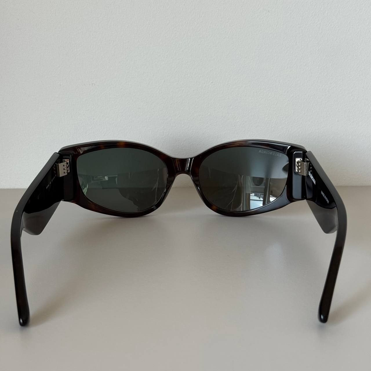 Balenciaga Balenciaga BB0258S Women’s Sunglasses Tortoiseshell Green Size ONE SIZE - 10 Thumbnail