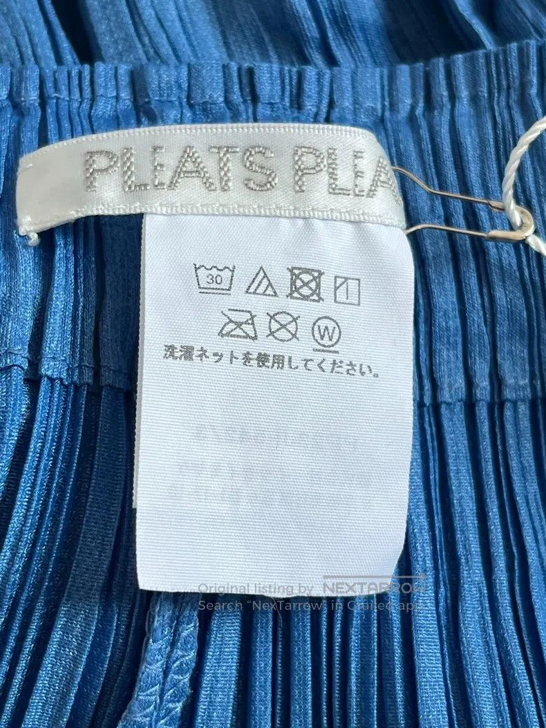 Issey Miyake Issey Miyake size:3 Blue Pants Size 23" - 3 Thumbnail