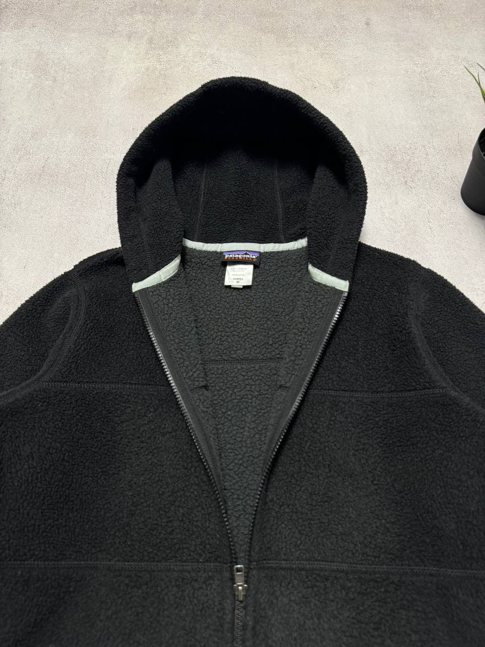 Patagonia Vintage Patagonia Synchilla Jacket Fleece Baggy Black Women Size M / US 6-8 / IT 42-44 - 4 Thumbnail