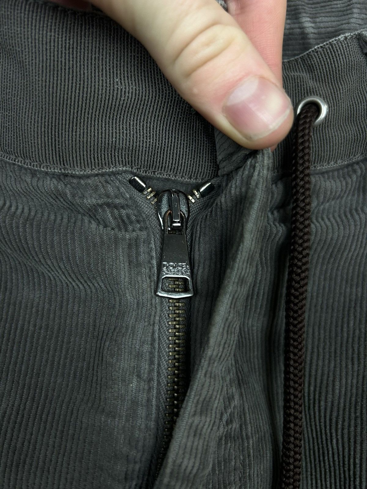 Dolce & Gabbana × Vintage Vintage Dolce&Gabbana Cargo Corduroy Japanese Pants Size US 30 / EU 46 - 7 Thumbnail