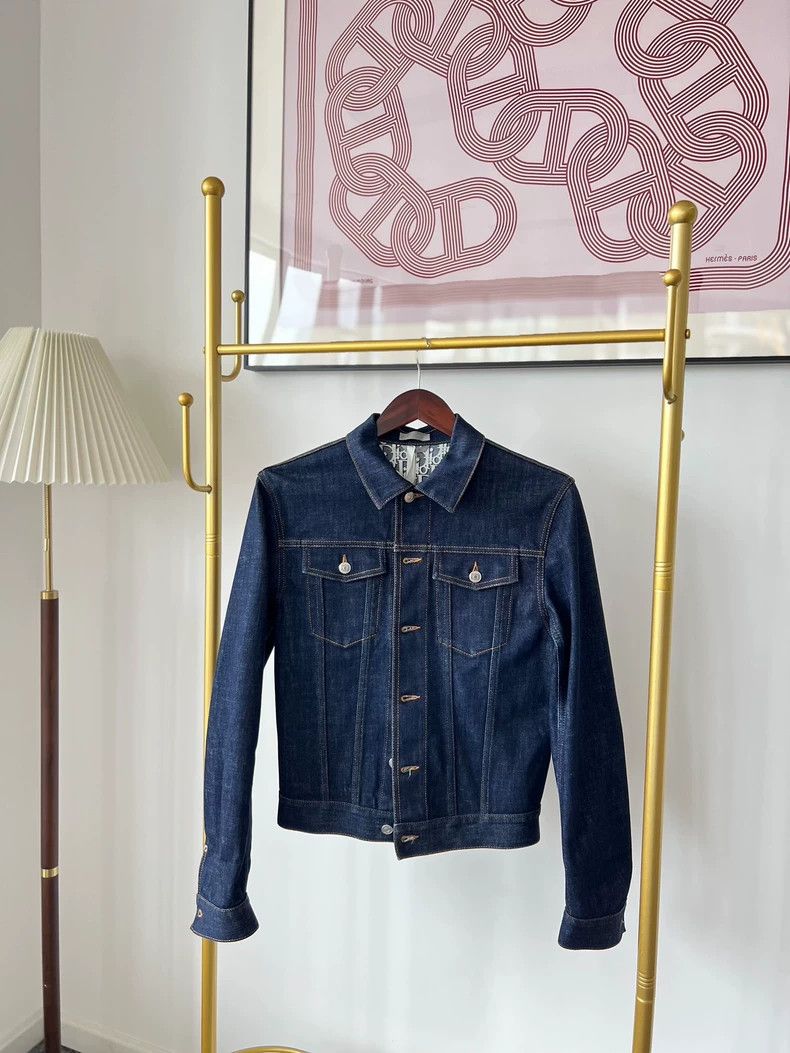 Dior Dior 24 dark blue inner logo jacquard full-printed cotton Size US S / EU 44-46 / 1 - 1 Thumbnail