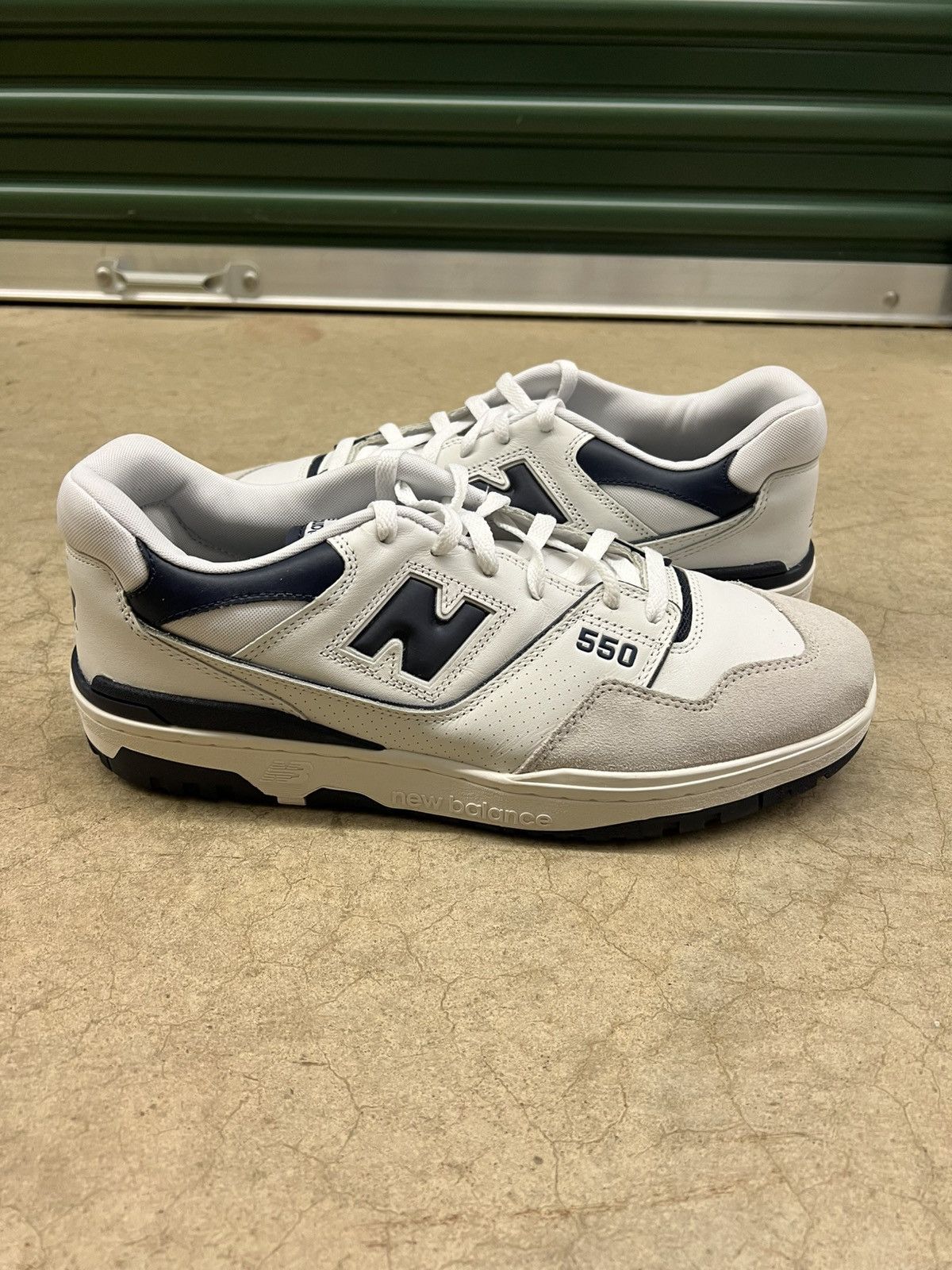 New Balance New Balance 550 White Navy Size 13 Size US 13 / EU 46 - 1 Thumbnail