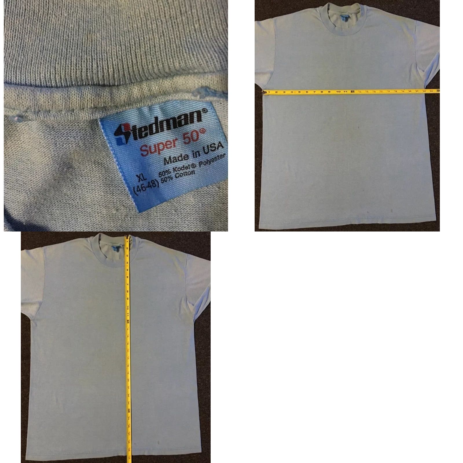 Vintage Vtg 80s Oscars Night Club Faded Distress Shirt XL USA Bar Grunge Biker Skate 90s Size US XL / EU 56 / 4 - 10 Thumbnail