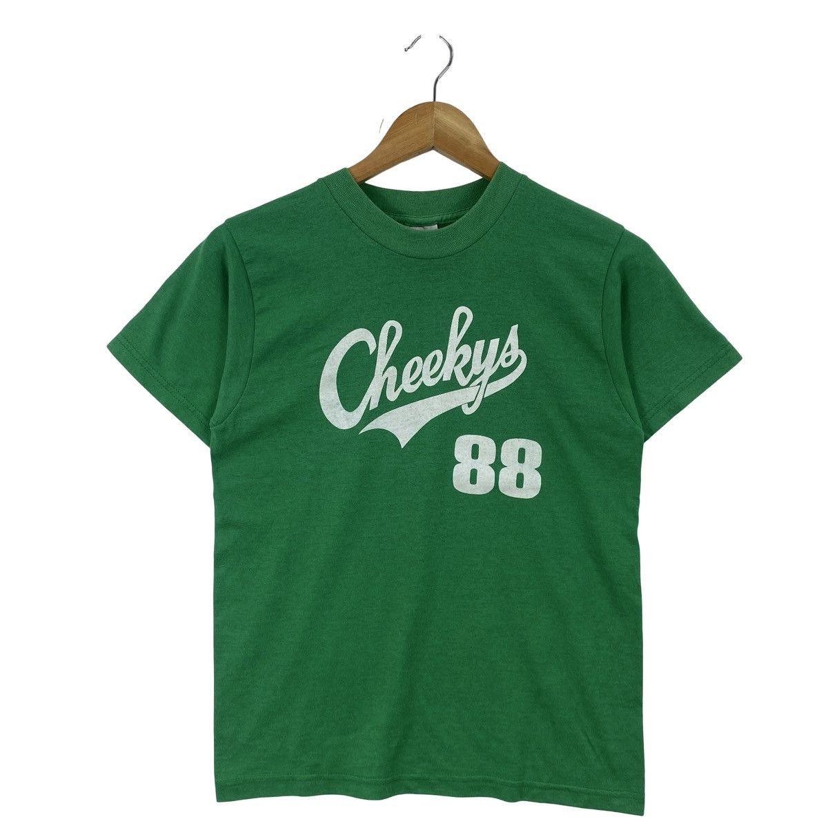 Vintage Vintage CHEEKYS 88 GRAPHIC T-Shirt Retro Sports Style Casua Size US XS / EU 42 / 0 - 5 Thumbnail