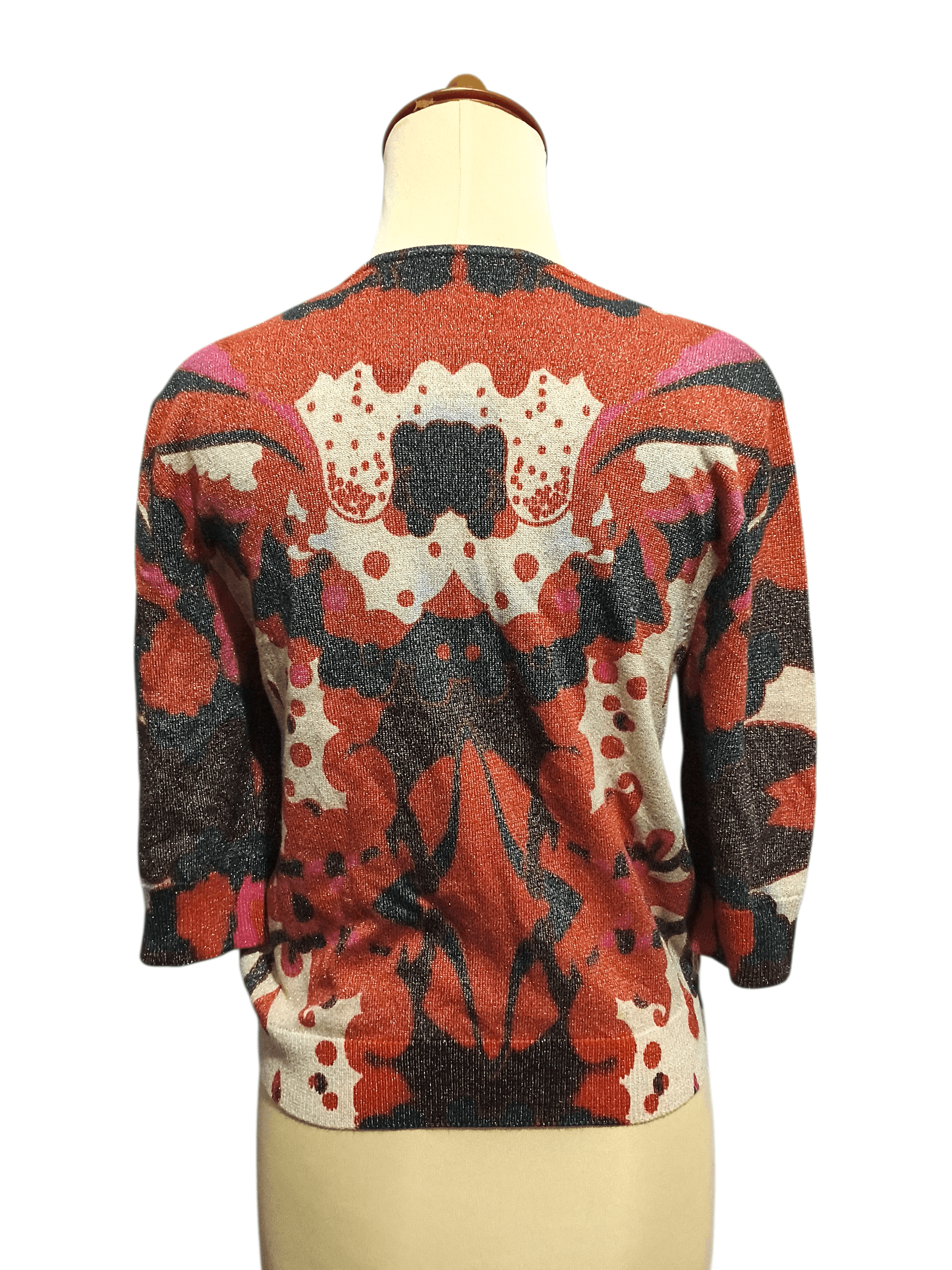 Diane von Furstenberg Diane Von Furstenberg Glitters Knitted Sweater Size XS / US 0-2 / IT 36-38 - 2 Thumbnail