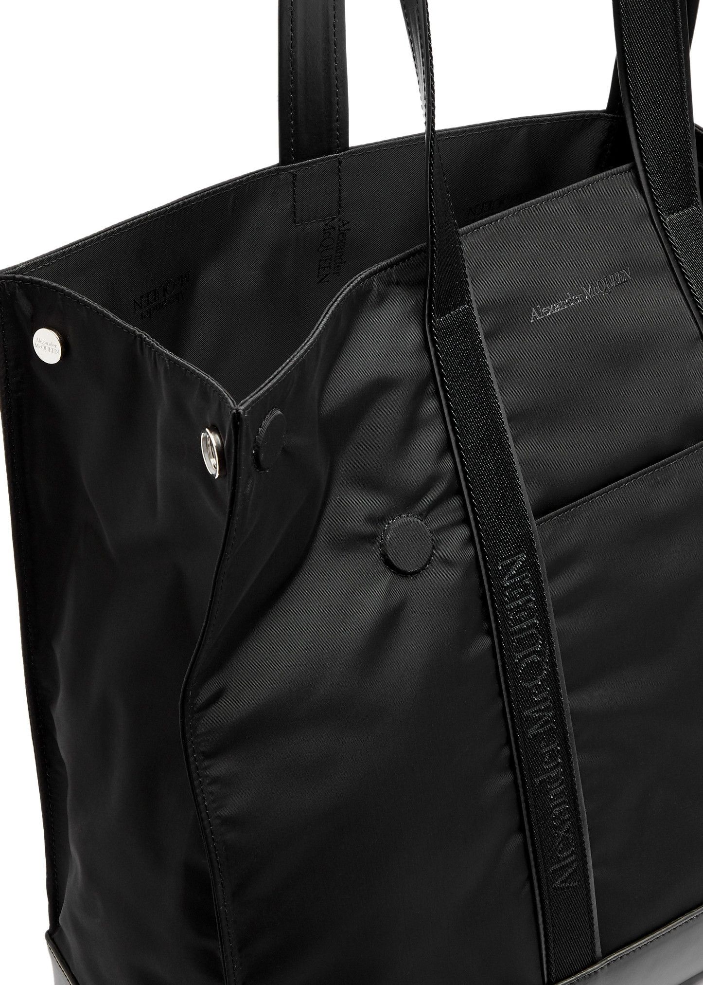 Alexander McQueen o1w1db10725 Size: OS/Demanta Tote Bag in Black Size ONE SIZE - 4 Thumbnail