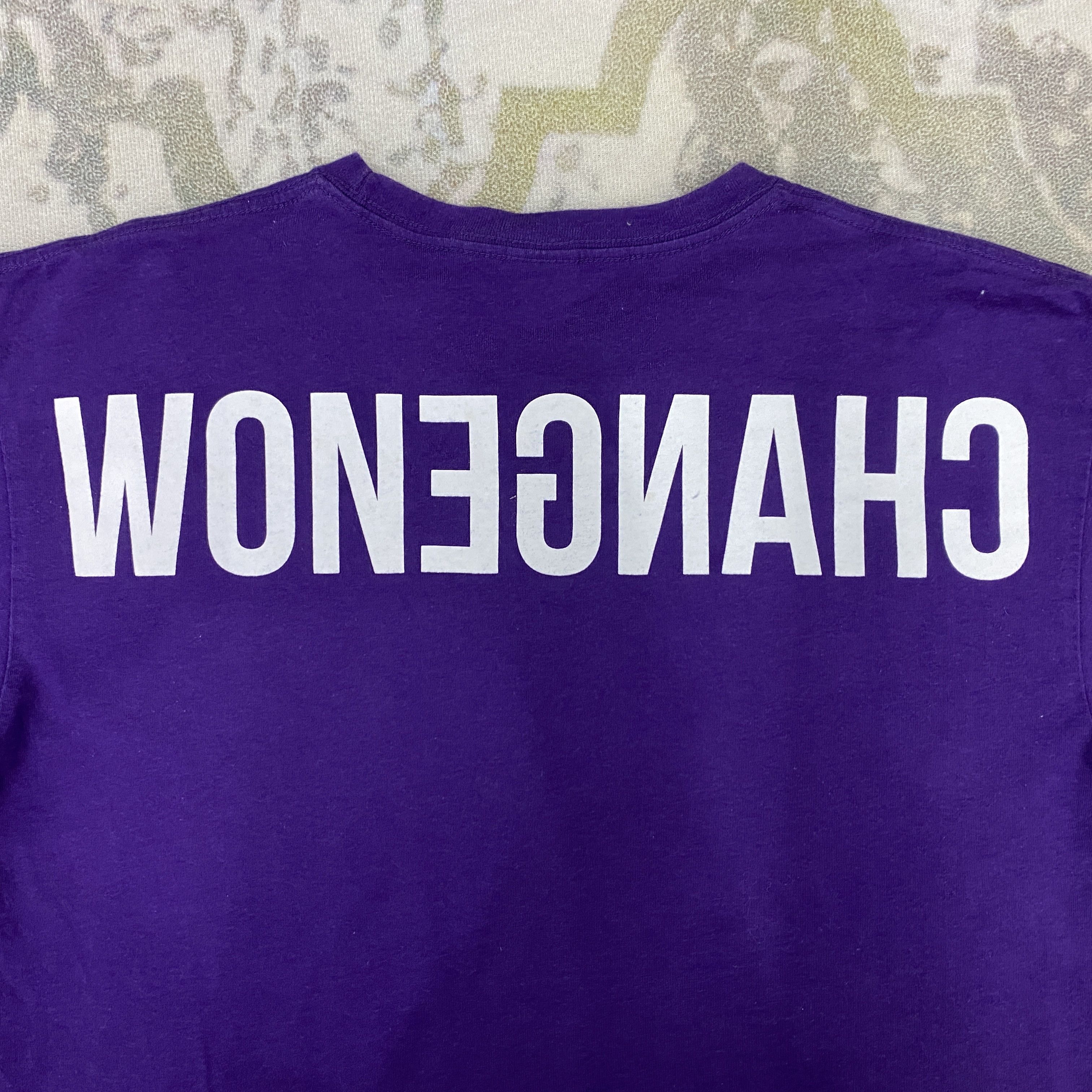 Vintage Vintage Changenow Tshirt - J071 Size US M / EU 48-50 / 2 - 10 Thumbnail