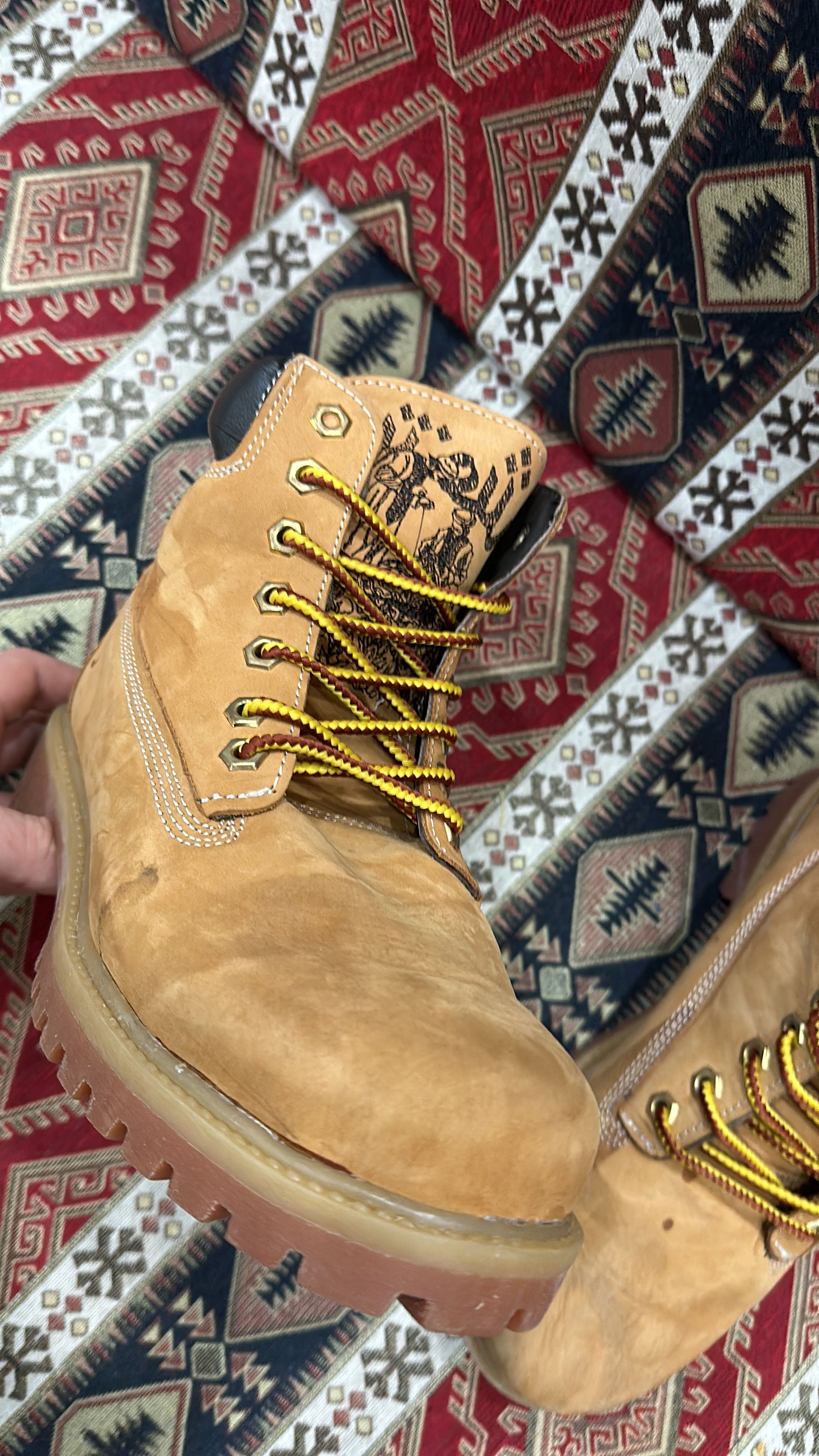 Derschutze Derschütze "yasmin v3" Boots Size 41 Timberland Style Size US 8 / EU 41 - 6 Thumbnail
