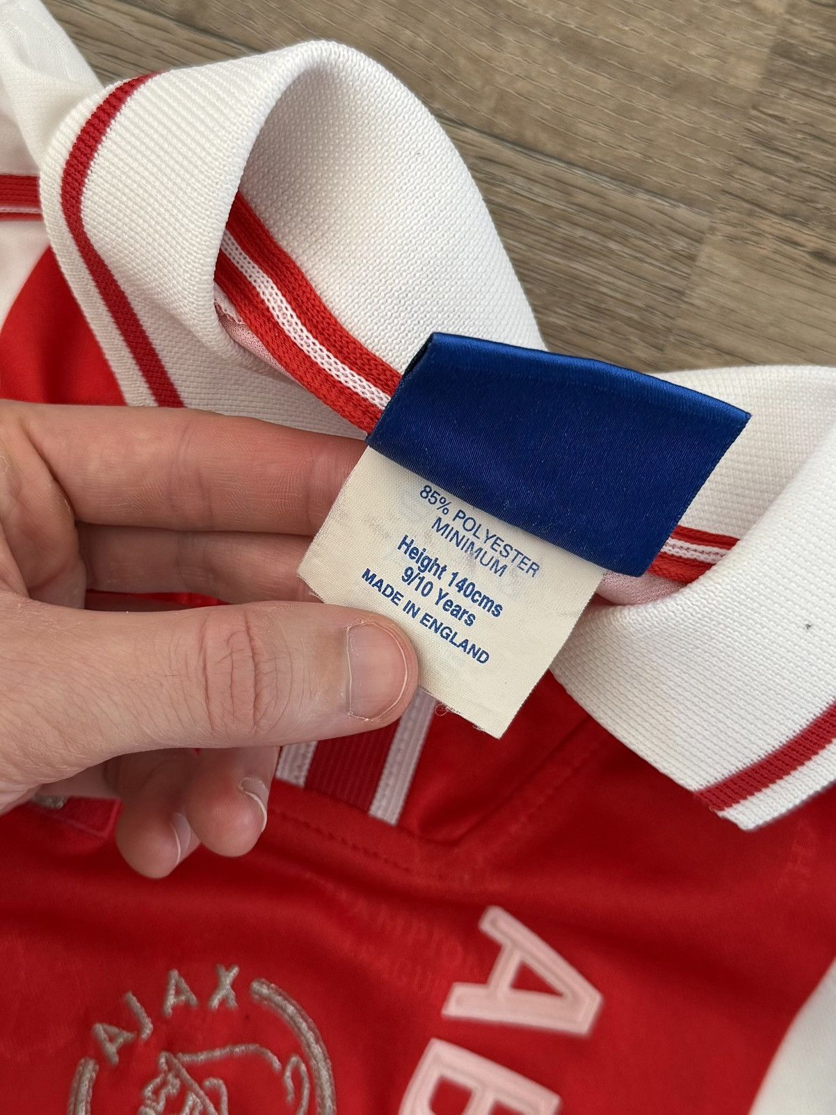 Umbro Vintage 1998 Umbro Ajax Rare Soccer Football Jersey Size US XXS / EU 40 - 6 Thumbnail