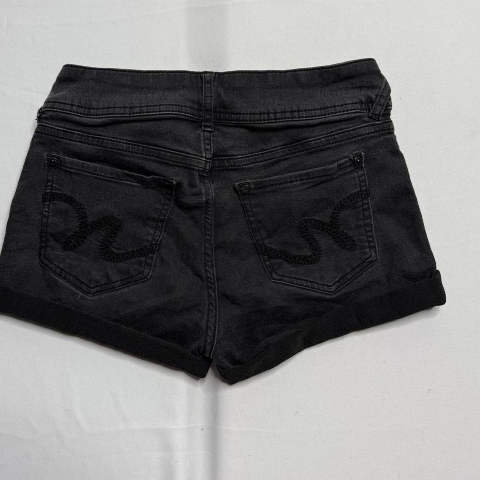 & Other Stories Wallflower Size 3 Low Rise Vintage Black Shorts Size 26" / US 2 / IT 38 - 2 Thumbnail