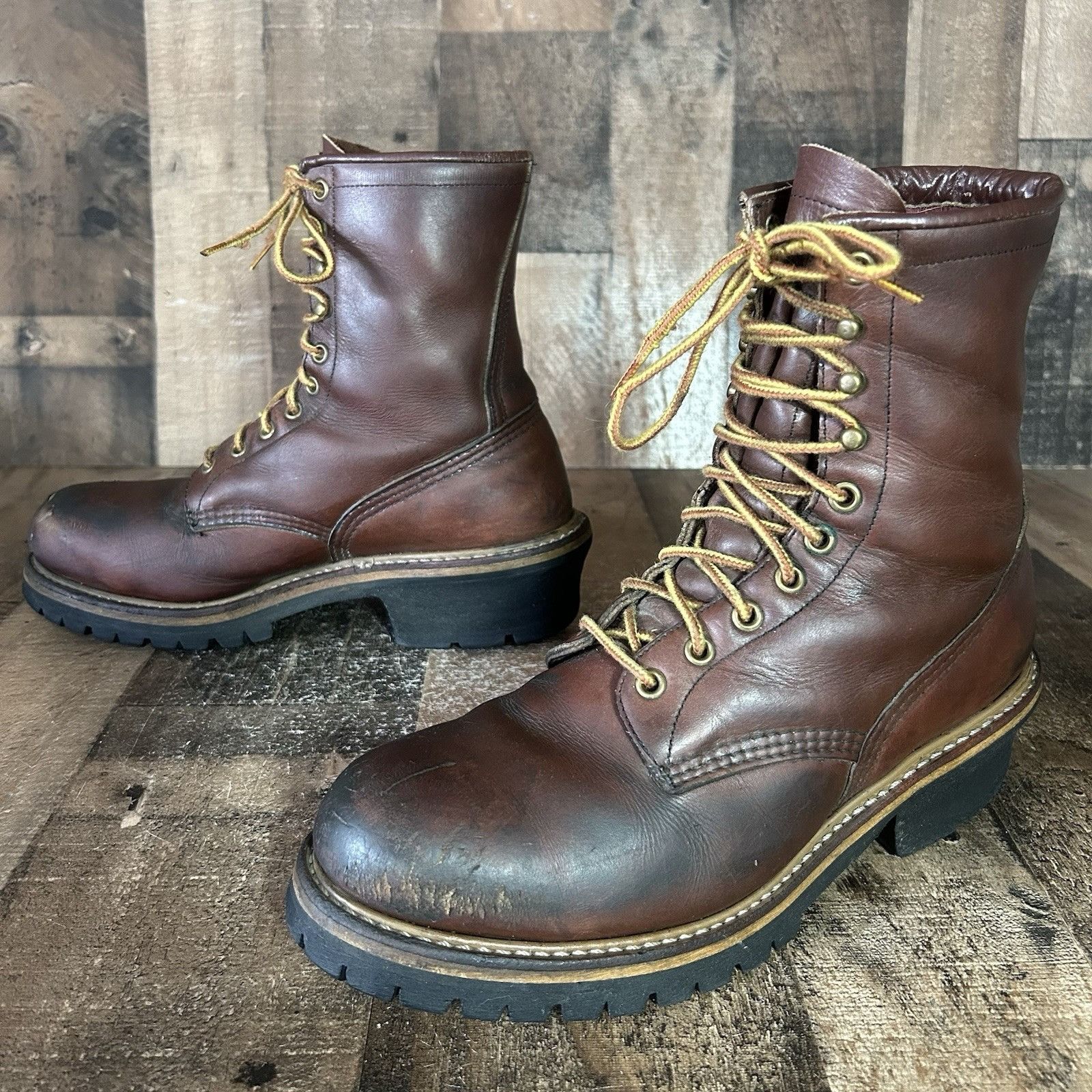 Red Wing Red Wing 4418 Steel Toe Insulated Work Boots Mens 8.5 D Size US 8.5 / EU 41-42 - 1 Thumbnail