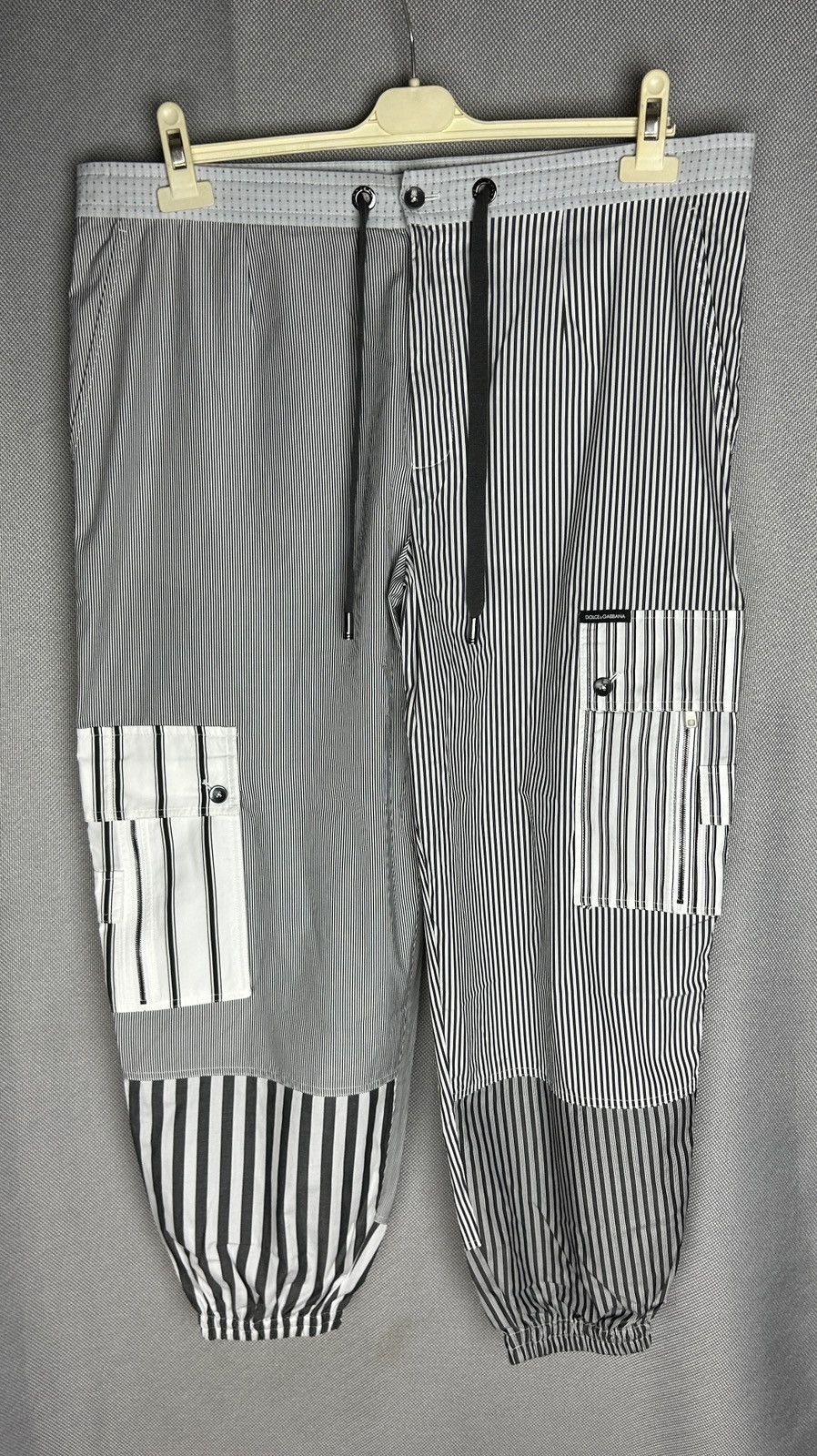 Dolce & Gabbana Dolce & Gabbana striped cargo set shirt+pants Size US 36 / EU 52 - 11 Thumbnail