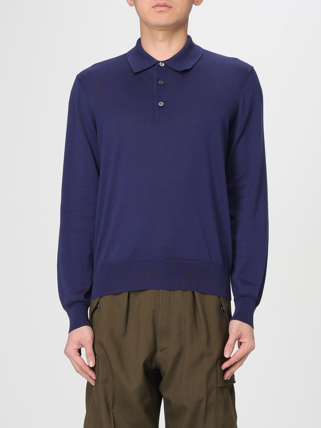 TOM FORD スキッパーポロシャツ 007SPECTRE RARE Tom Ford James Bond Spectre Johnny Collar Navy Polo Shirt, 40