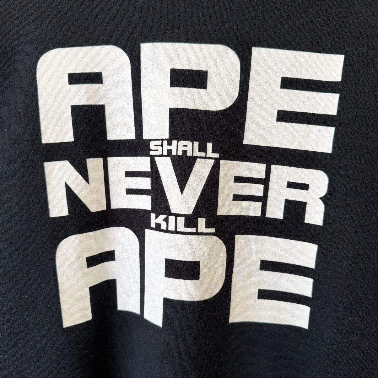 Bape Vintage Thrashed OG Bape X Alife Reversible Sweater Size US S / EU 44-46 / 1 - 5 Thumbnail