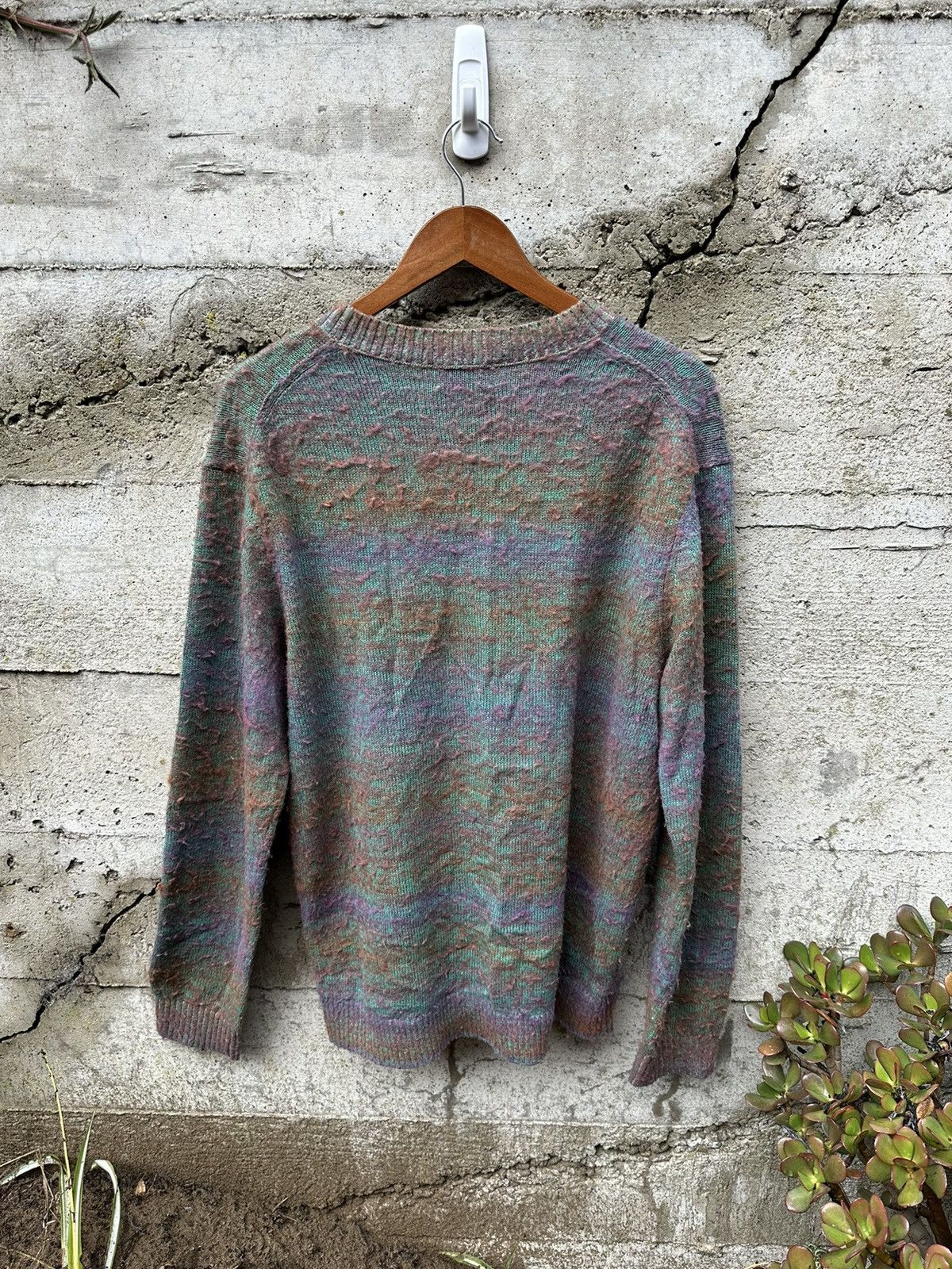Acne Studios RARE GRAIL Acne Studios multi gradient shadow sweater Size US L / EU 52-54 / 3 - 3 Thumbnail