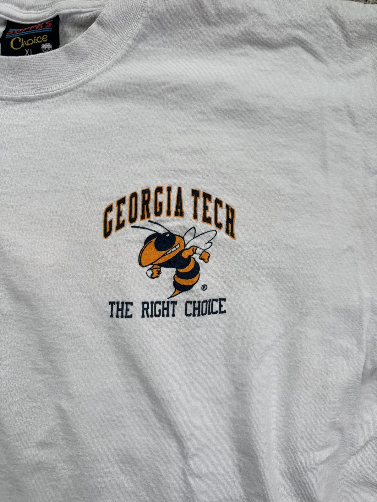 Vintage Single Stitch College Tee, Crazy Back Hit Size US XL / EU 56 / 4 - 3 Thumbnail