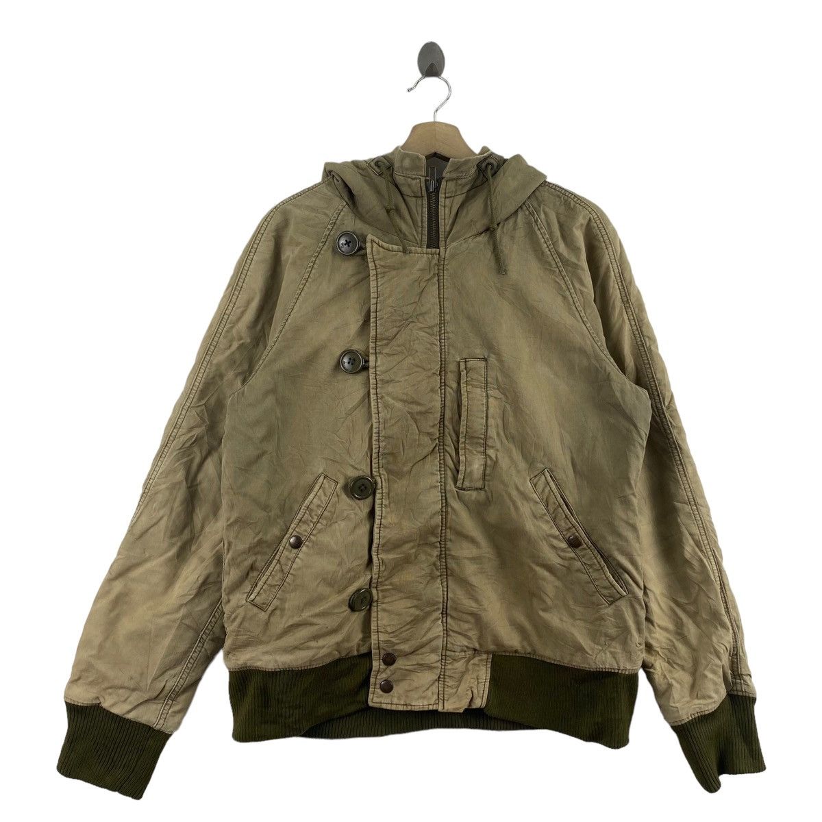 Japanese Brand × Johnbull JOHNBULL KOJIMA JAPAN Brand Multi Pockets Hooded Brown Size US L / EU 52-54 / 3 - 1 Thumbnail