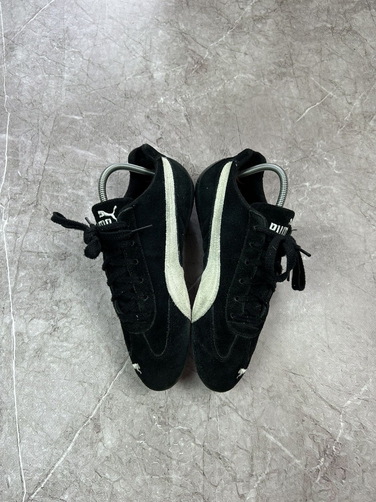 Puma × Vintage Vintage Puma Speed Cat Black Suede Sneakers Size US 5.5 / EU 38 - 5 Thumbnail