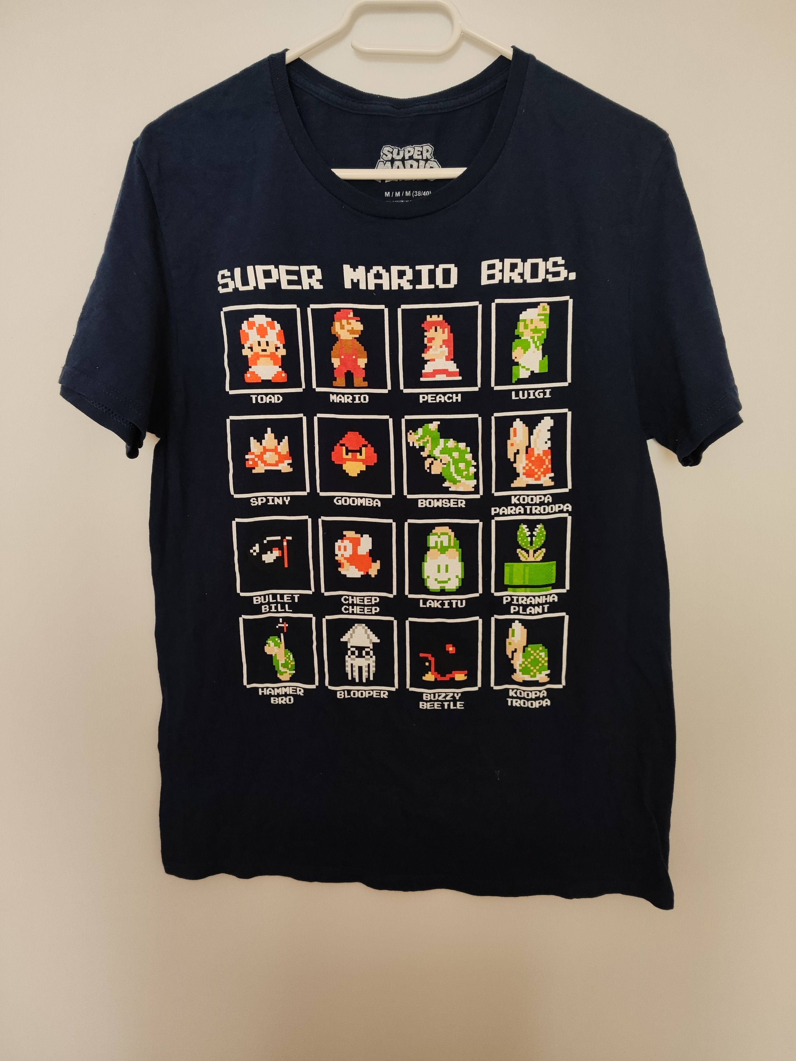 Japanese Brand Super Mario Bros. Women's Tee – Retro NES Pixel Art (Size M) Size S / US 4 / IT 40 - 2 Thumbnail