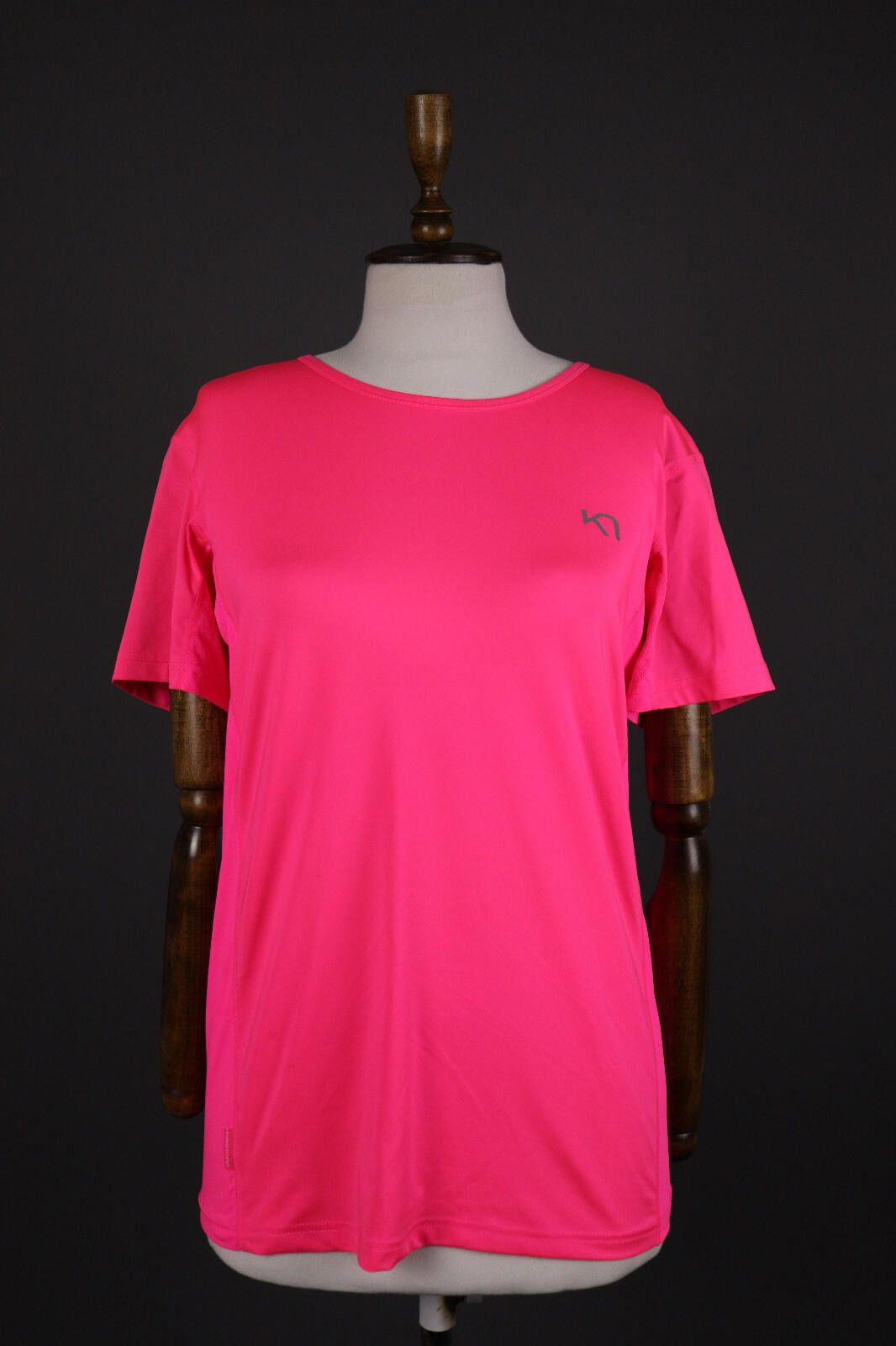 Designer Kari Traa Pink Short Sleeve Top Shirt Size L Size L / US 10 / IT 46 - 1 Thumbnail