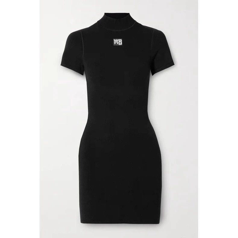 Alexander Wang Alexanderwang Women's Embroidered Mini Dress- Size S / US 4 / IT 40 - 5 Thumbnail