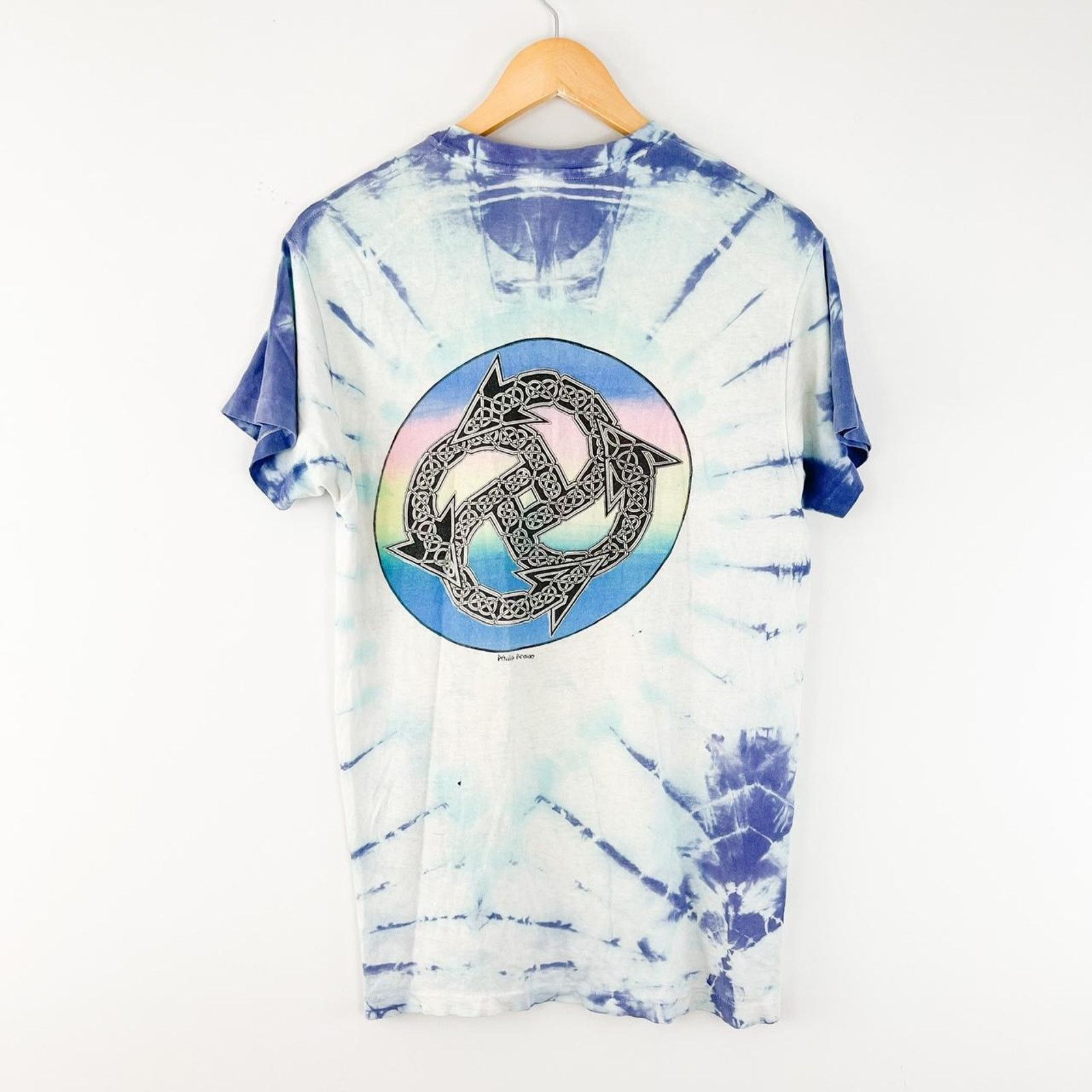 Hanes Vintage 70s Hanes Phil Brown Grateful Dead Tie Dye Tee Large Size US L / EU 52-54 / 3 - 2 Thumbnail