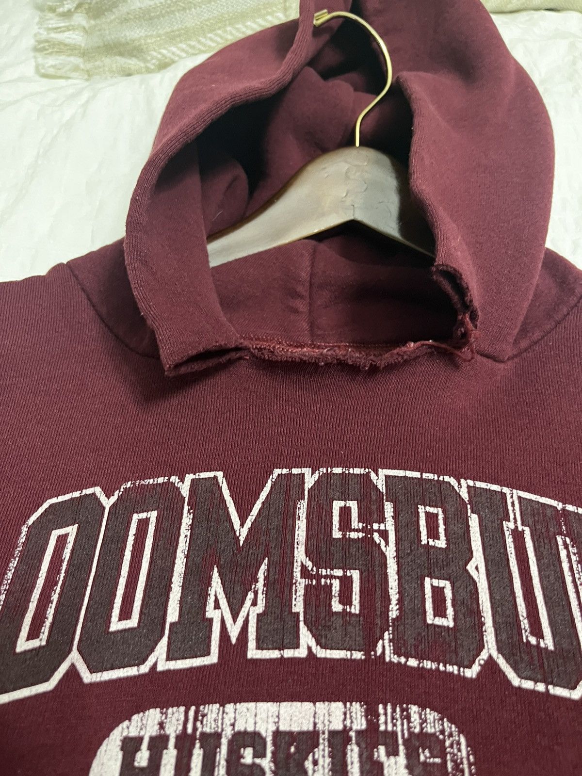 Russell Athletic × Vintage Vintage 90s Bloomberg University Hoodie Size US XL / EU 56 / 4 - 3 Thumbnail
