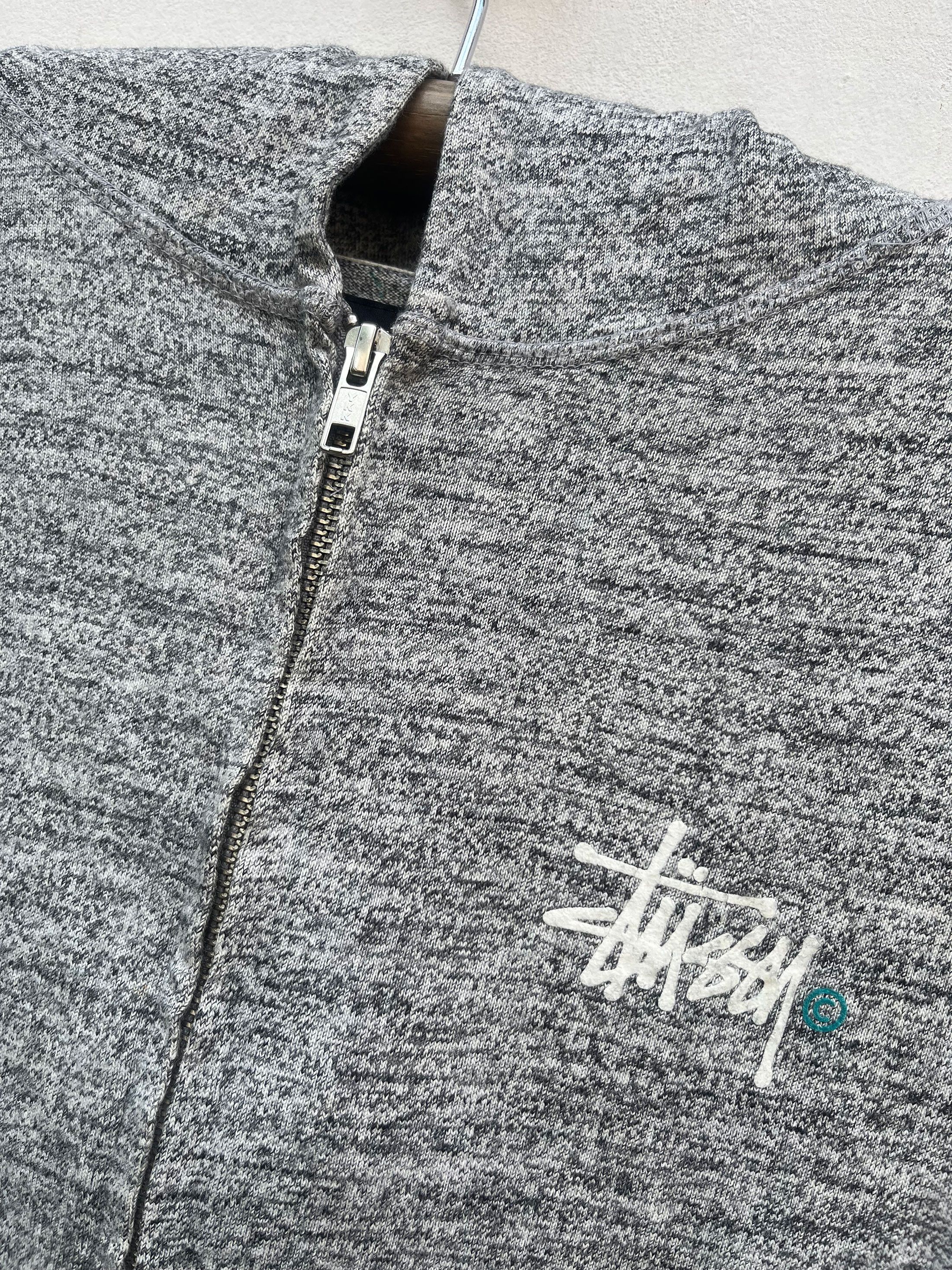 Stussy Stussy Zipper Hoooded Sweater Warm UV Printing Size US M / EU 48-50 / 2 - 2 Thumbnail