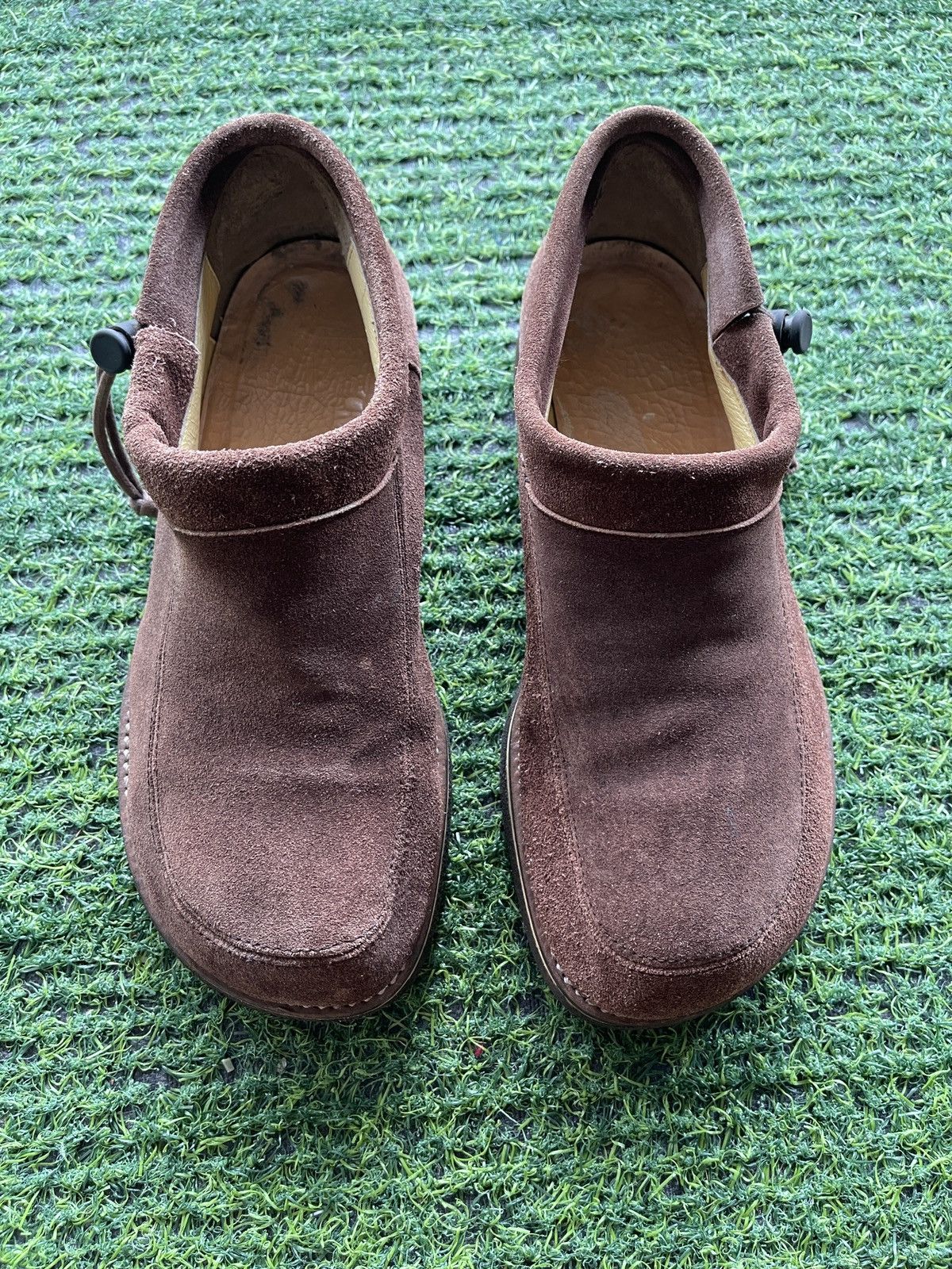Yohji Yamamoto Vintage AAR Yohji Yamamoto Suede Leather Slip On Shoes Size US 7.5 / EU 40-41 - 1 Thumbnail