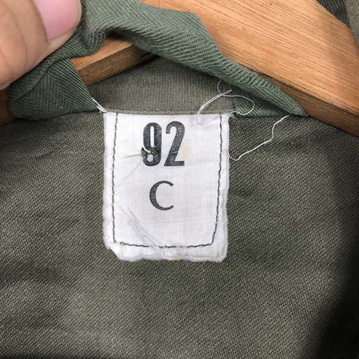 Vintage 🔥VINTAGE CHORE MILITARY JACKET C 92 H. ROQUETTE US NAVY Size US M / EU 48-50 / 2 - 19 Thumbnail
