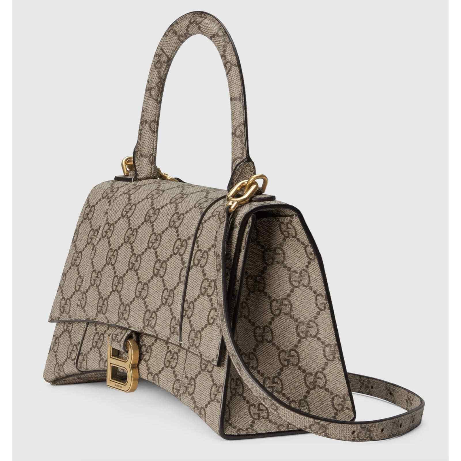 Gucci Gucci X Balenciaga Supreme Canvas GG Logo Top Handle Bag Size ONE SIZE - 10 Thumbnail