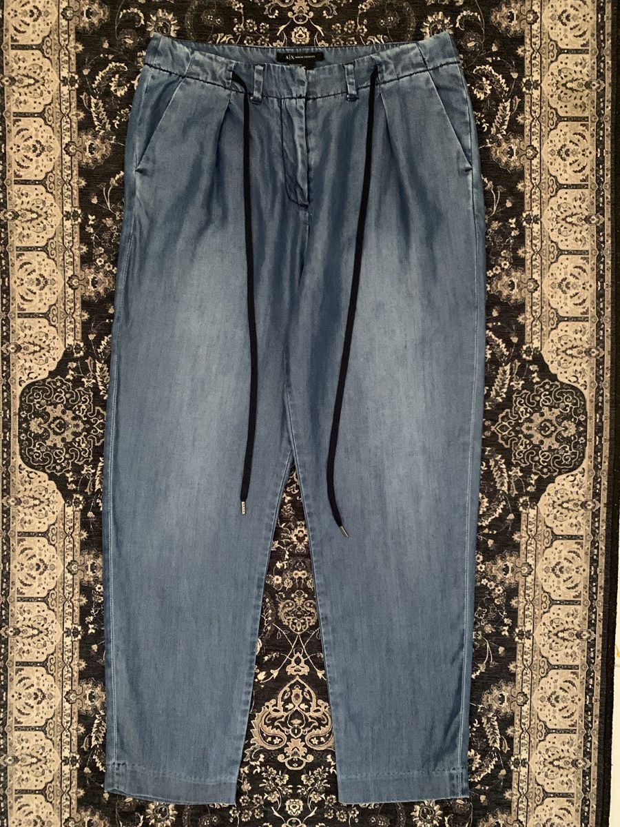 Armani Exchange × Designer Armani Exchange Relaxed Pants Size 26" / US 2 / IT 38 - 1 Thumbnail