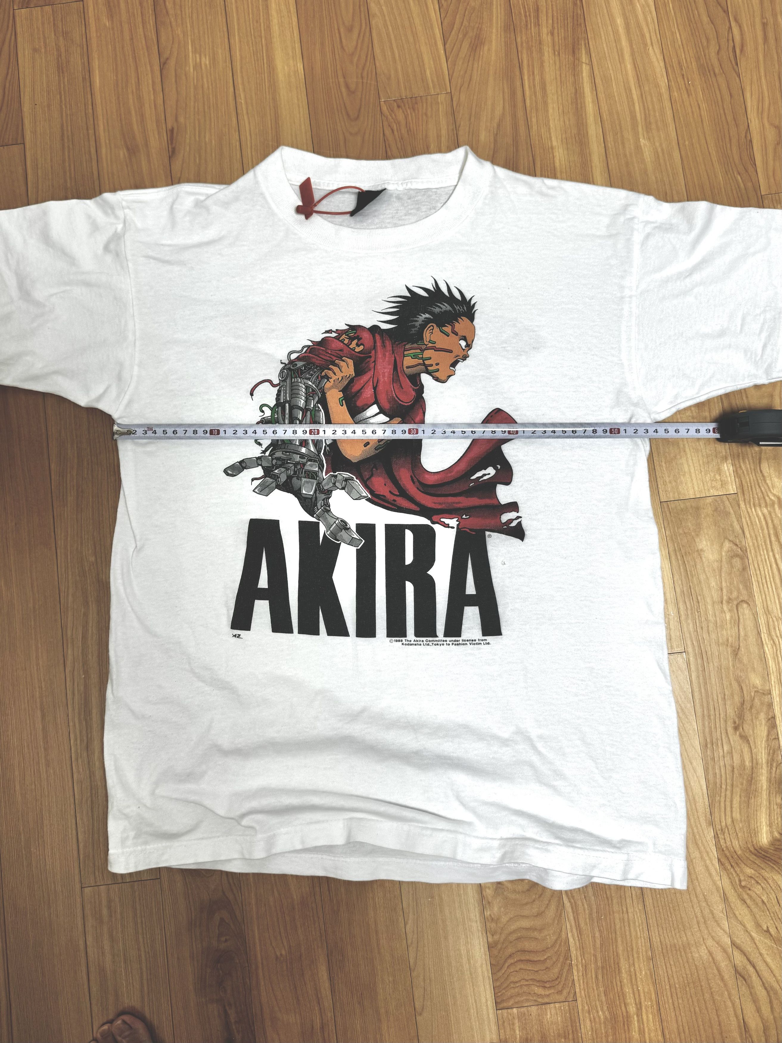 AKIRA Tシャツ FASHION VICTIM ビンテージ80's 80年代AKIRAロングT