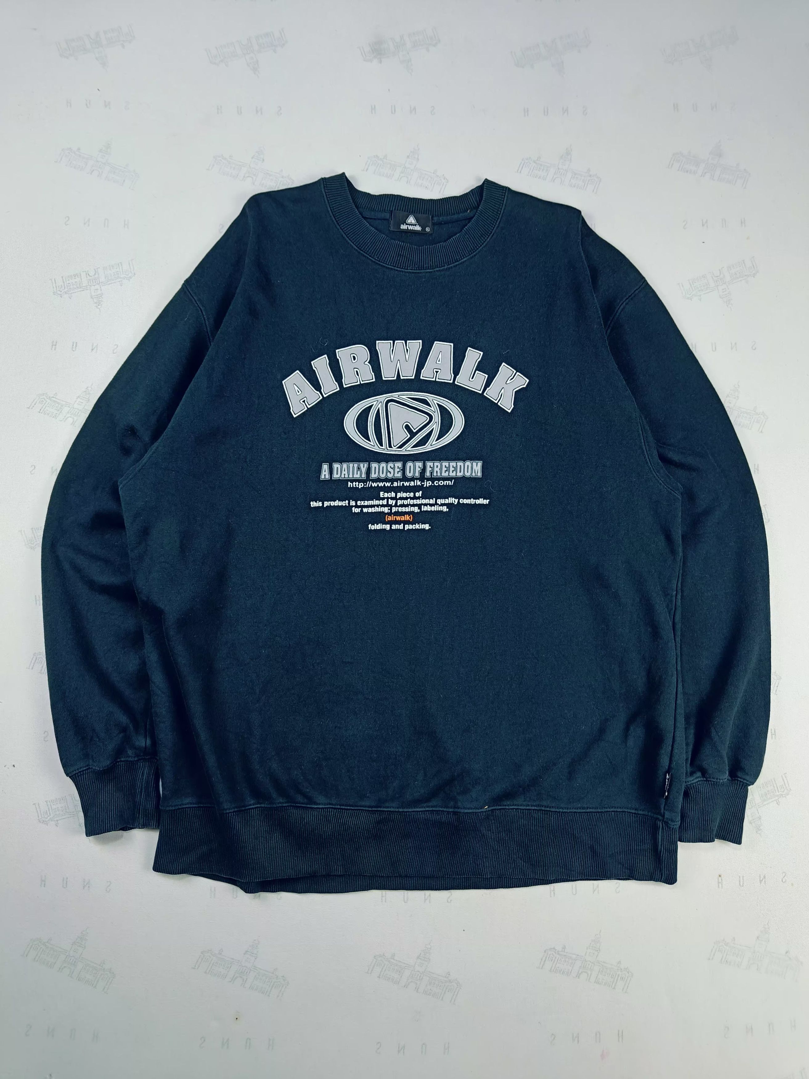 Airwalk AIRWALK Big Logo Sweatshirt Size US XL / EU 56 / 4 - 10 Thumbnail