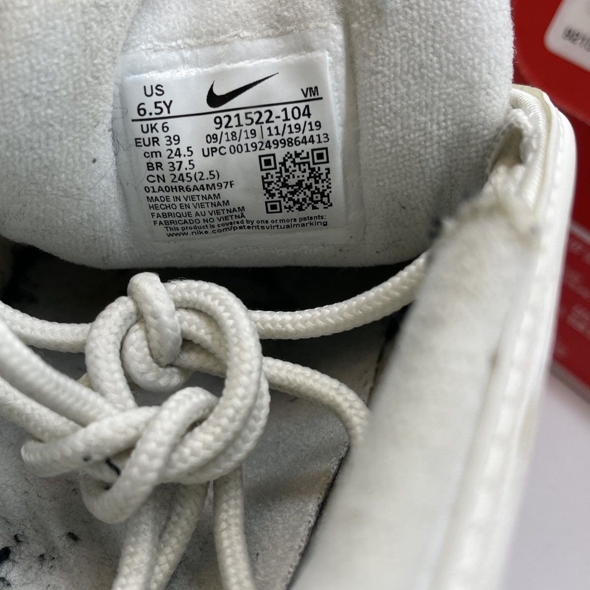 Nike Air max 97 white metallic silver Size US 6.5 / EU 39-40 - 8 Thumbnail