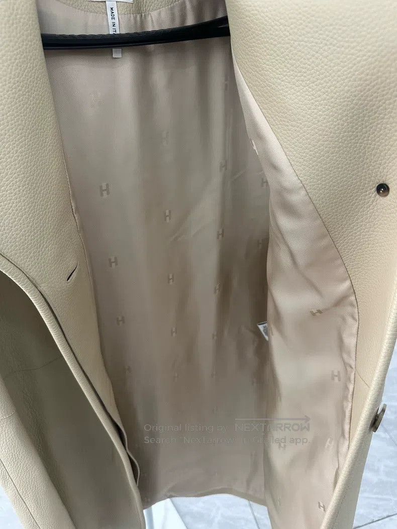 Hermes Hermes Beige Suede Leather Vest Size XS / US 0-2 / IT 36-38 - 7 Thumbnail